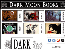 Tablet Screenshot of darkmoonbooks.com